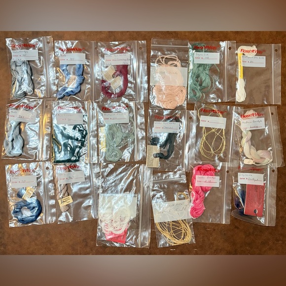 150- Assorted Embroidery Floss and Yarn Collection - Picture 2 of 15